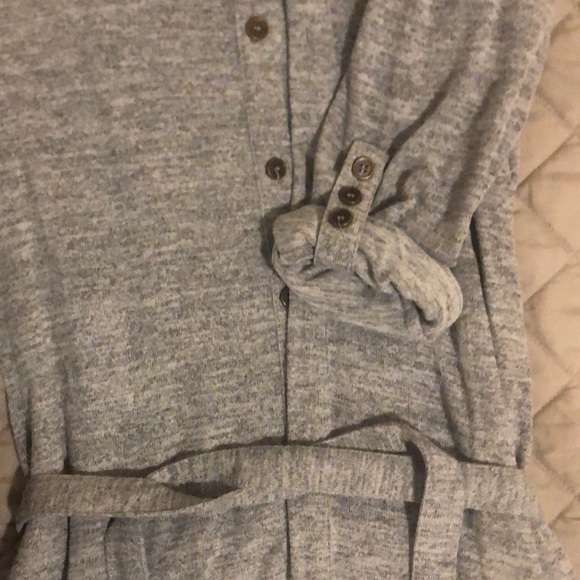 Button up cardigan with waist tie - Picture 3 of 3